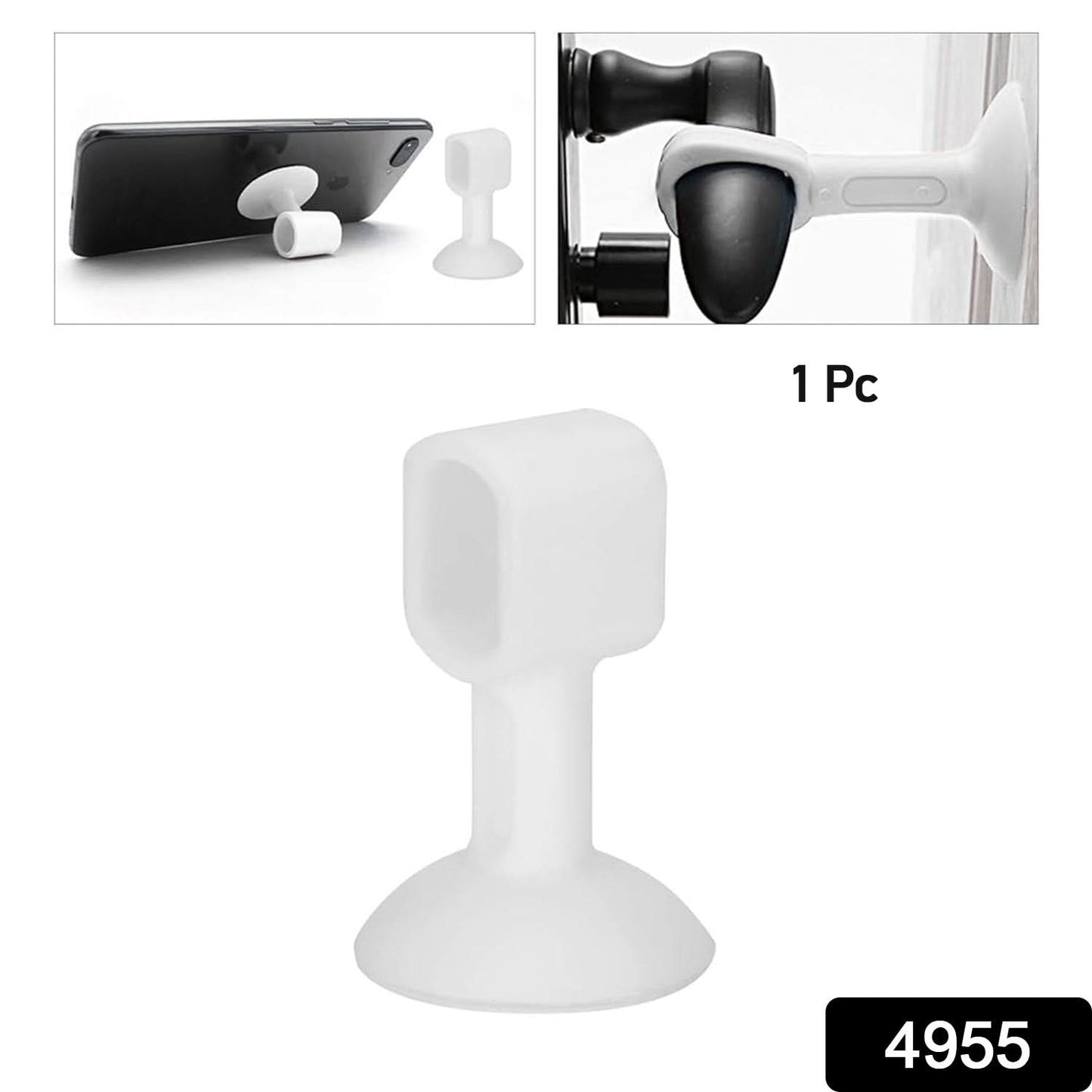 Self-sucking Silicone Door Stopper (1 Pc Mix Color)