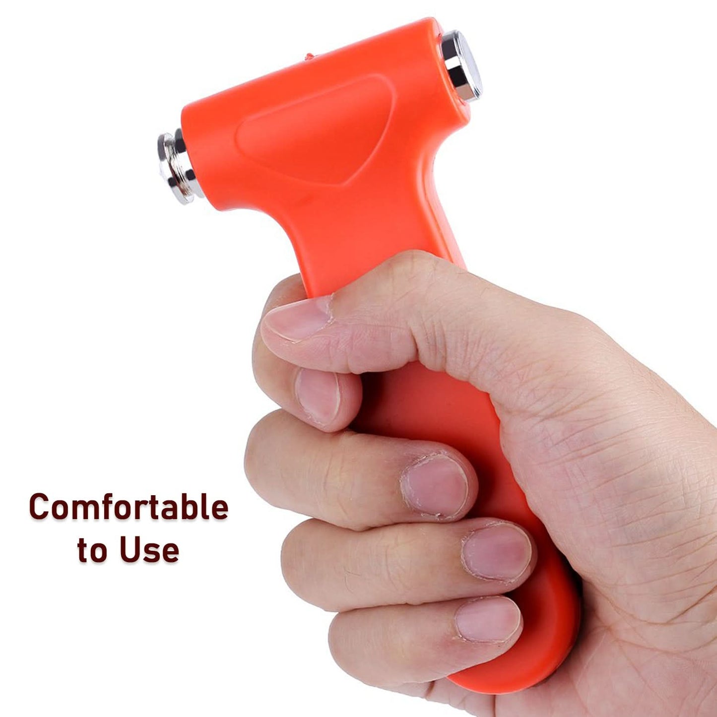 Car Safety Hammer emergency And Rescue Tool Car Window Breaker And Seatbelt Cutter (1 Pc)