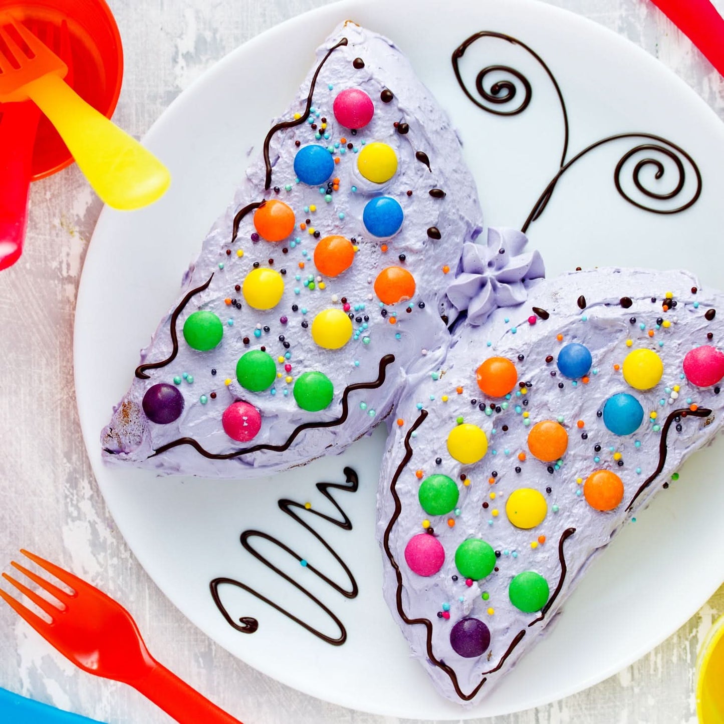 Butterfly Shape Cake Cup Liners I Silicone Baking Cups Pack Of 4