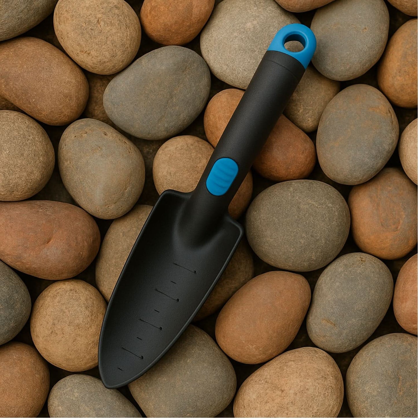 Plastic Heavy Duty Garden Hand Trowel With Measurement Marks (1 Pc)
