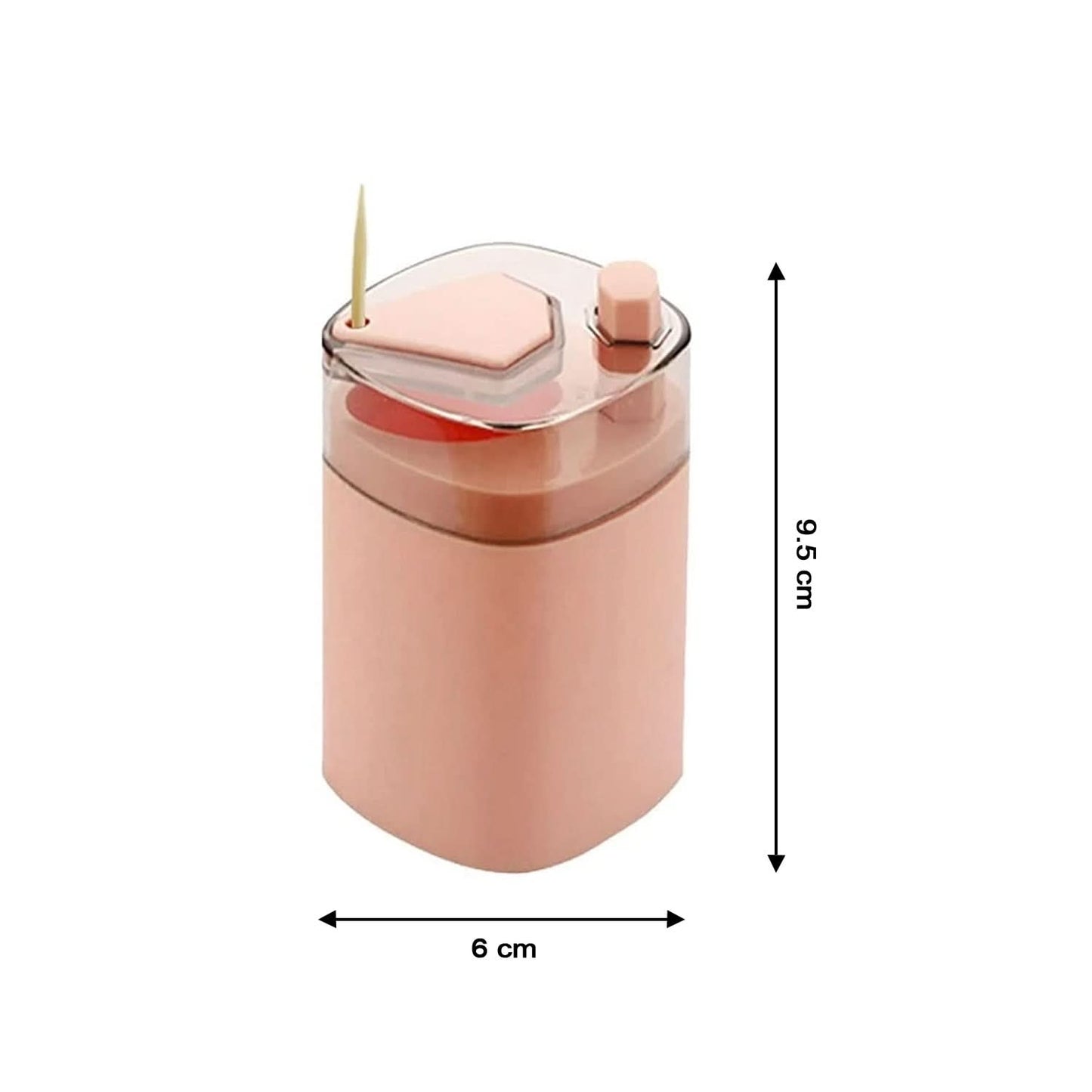 Toothpick Holder Dispenser, Pop-up Automatic Toothpick Dispense.