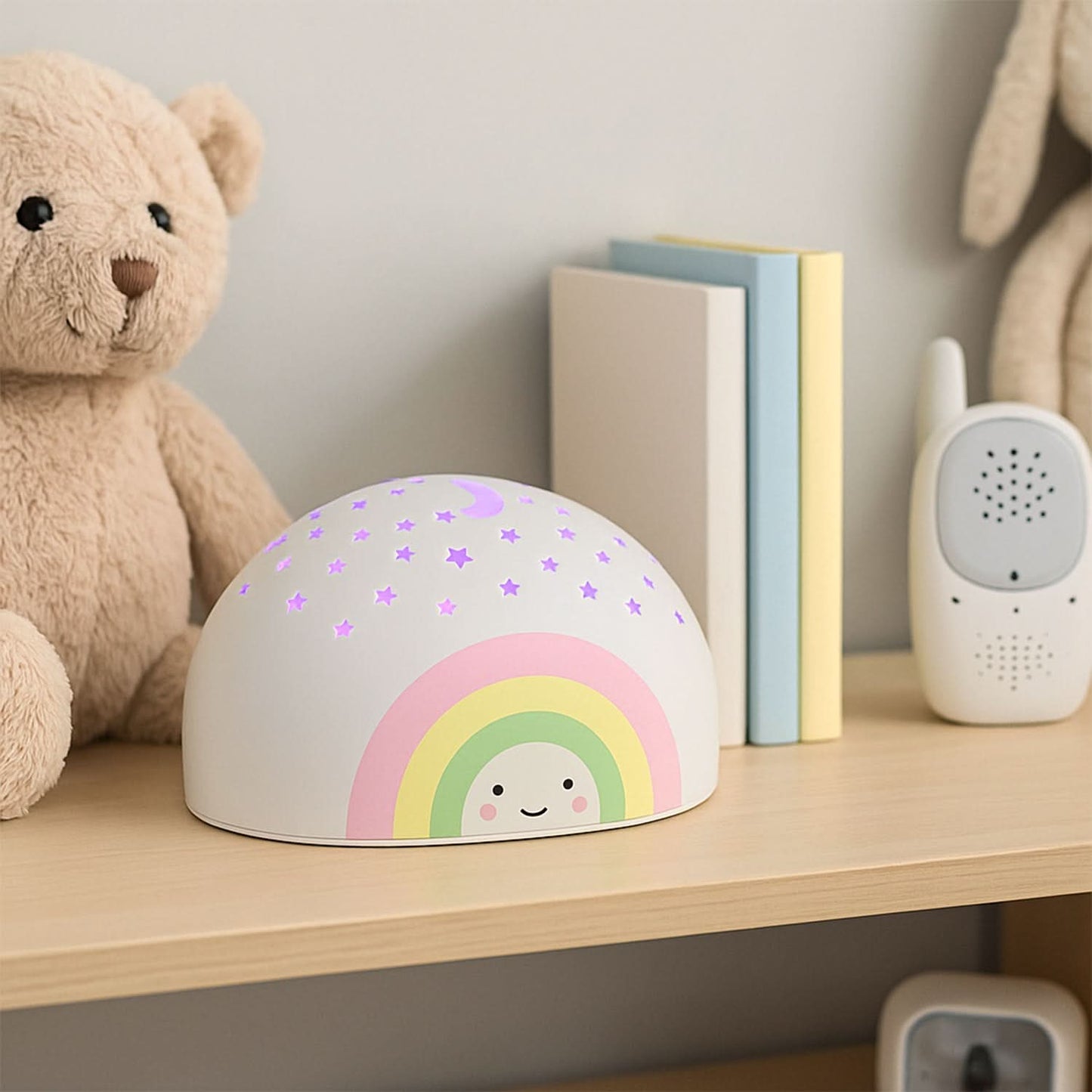 Rainbow Projector Led Night Light For Kids (1 Pc)