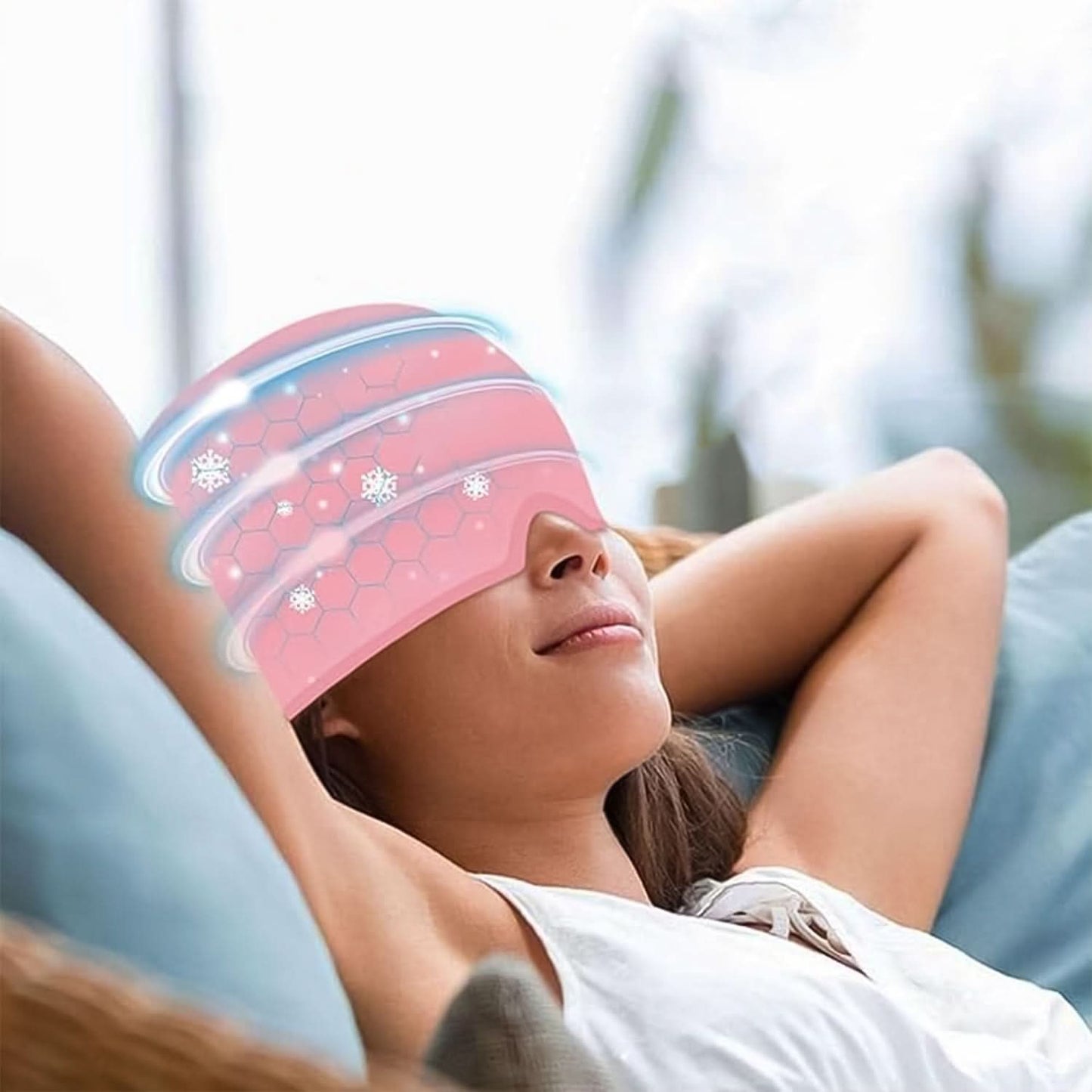Headache Relief Hat Migraine Cap (1 Pc Black Color)