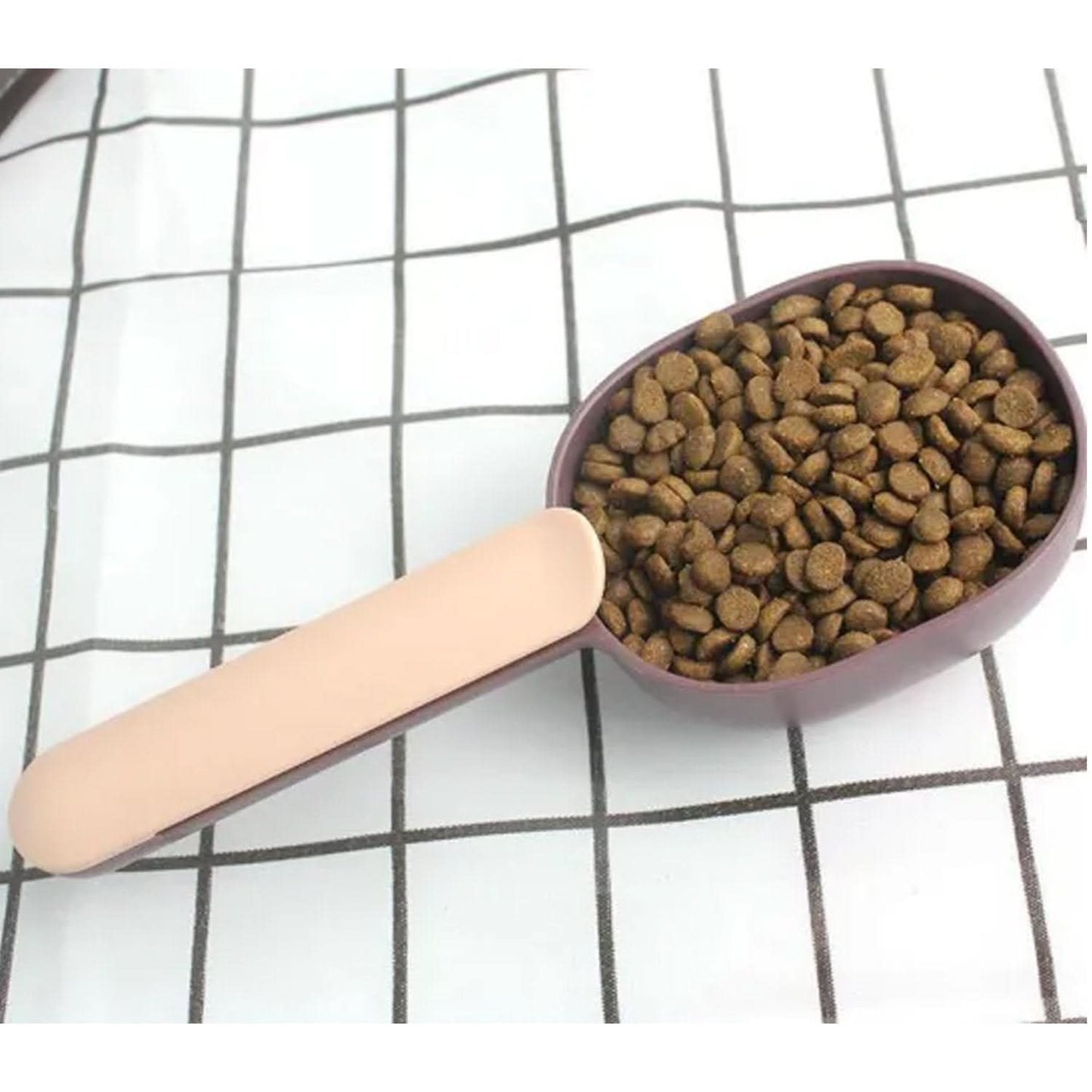 Handle Clip Function Design Abs Food-grade Materials Pet Food Shovel