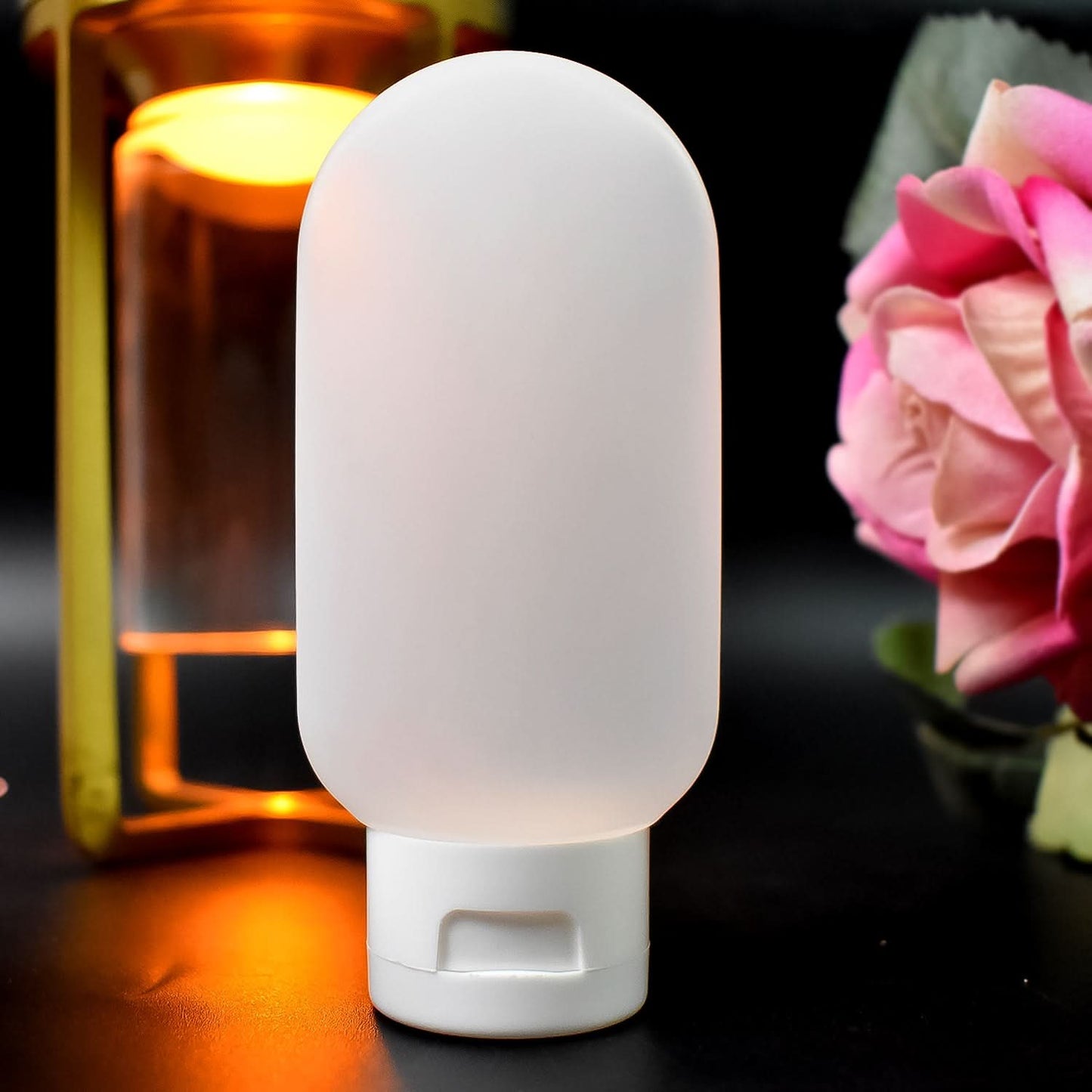 Small Plastic Travel Bottle Set Travel Shampoo And Conditioner Bottles (1 Pc 60 Ml Approx Mix Color)