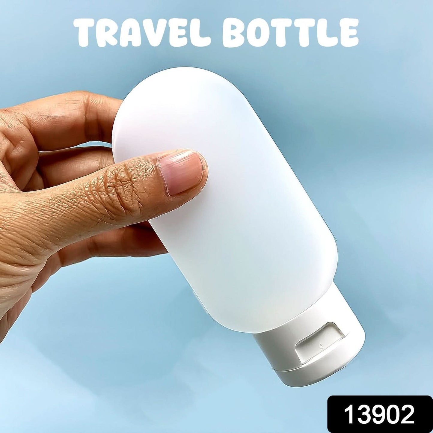 Small Plastic Travel Bottle Set Travel Shampoo And Conditioner Bottles (1 Pc 60 Ml Approx Mix Color)