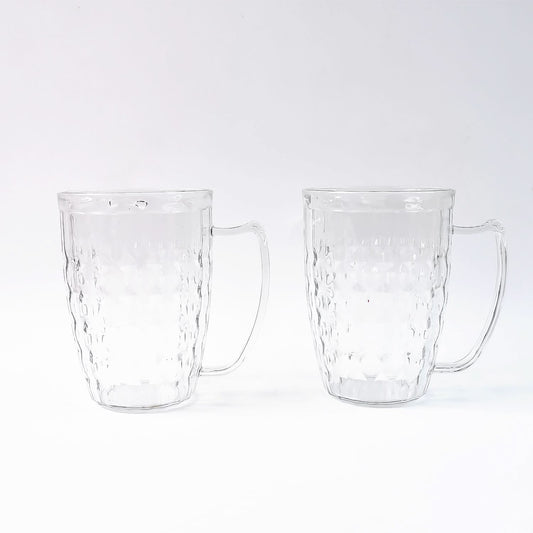 Apex Mocktail Mug Glass (2 Pc Set  400 Ml)