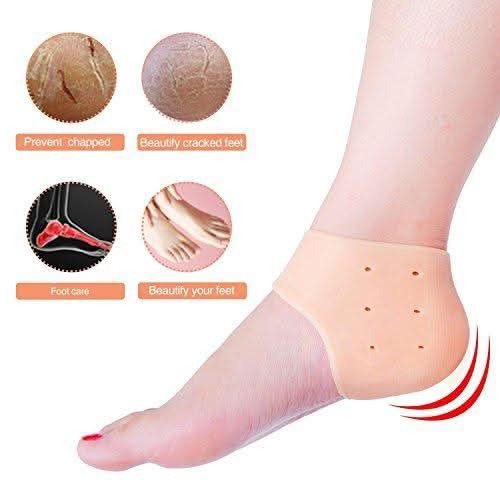 Moisturizing Skin Softening Silicone Gel For Dry Cracked Heel Repair (Multicolor)