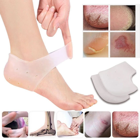 Moisturizing Skin Softening Silicone Gel For Dry Cracked Heel Repair (Multicolor)