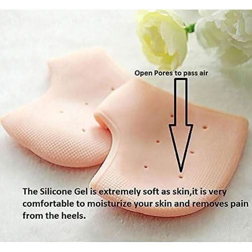 Moisturizing Skin Softening Silicone Gel For Dry Cracked Heel Repair (Multicolor)