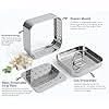 Square Shape Paneer Maker Paneer Mould Tofu Sprouts Mould Press Maker Plastic Paneer Making Mould Paneer Maker With Lid