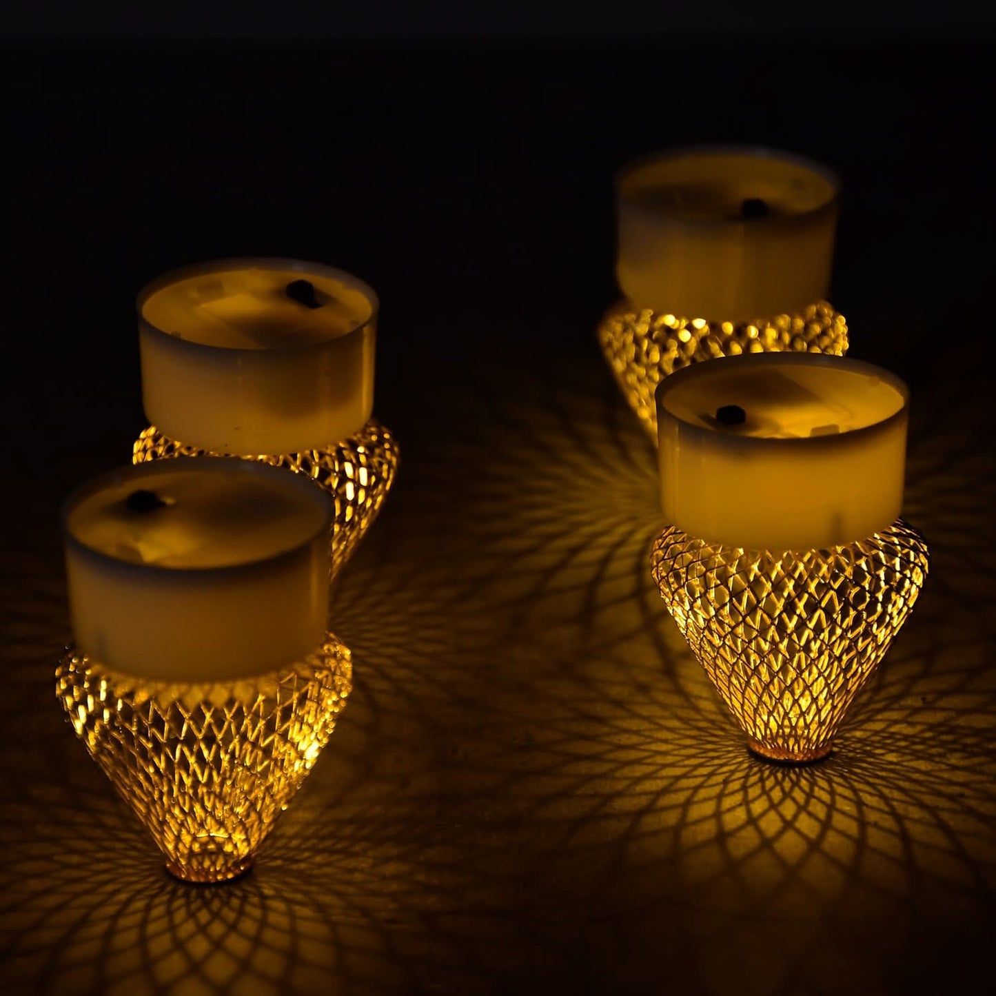 6551 12pcs Flameless And Smokeless Decorative Candles Acrylic Led Tea Light Candle For Gifting House Light For Balcony Room Birthday Christmas Festival Events Decor Candles (12 Pieces)