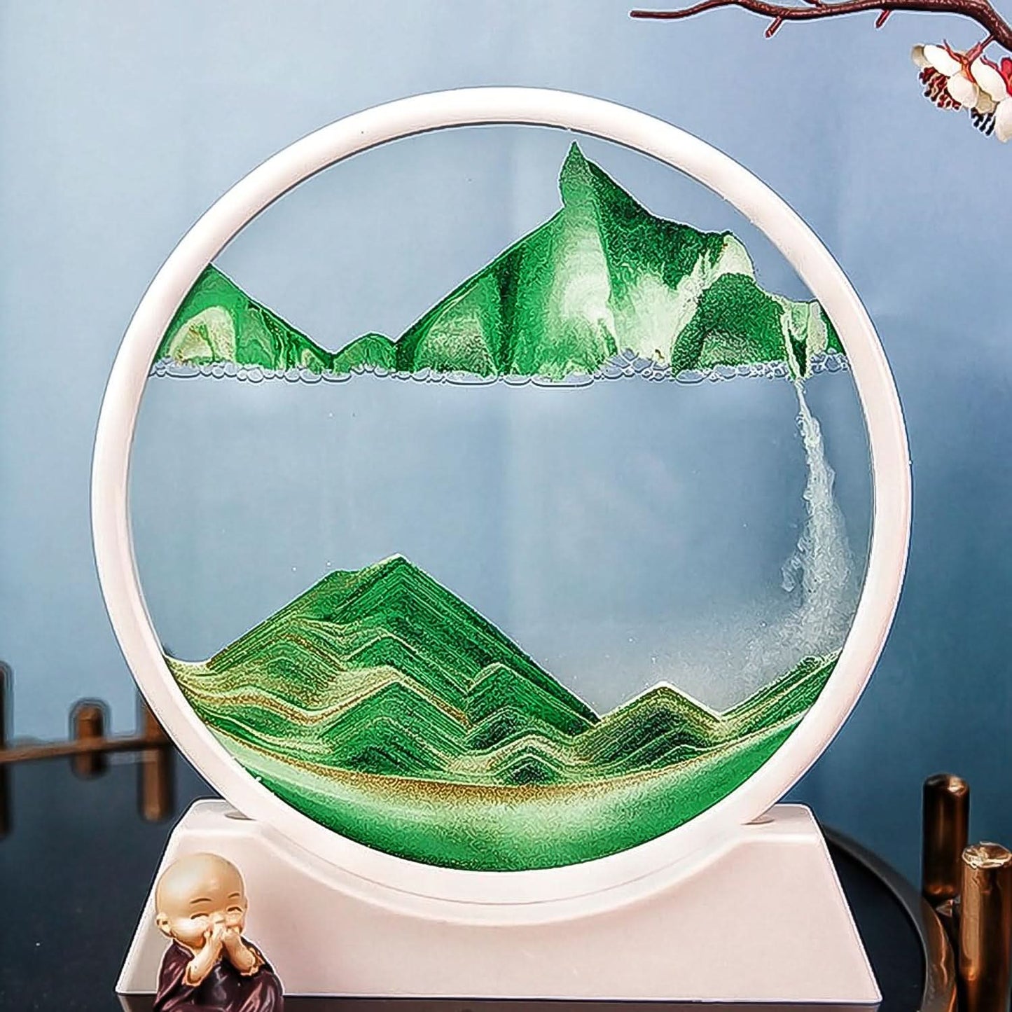3d Moving Sand Art Picture Decor (1 Pc  Multicolor)