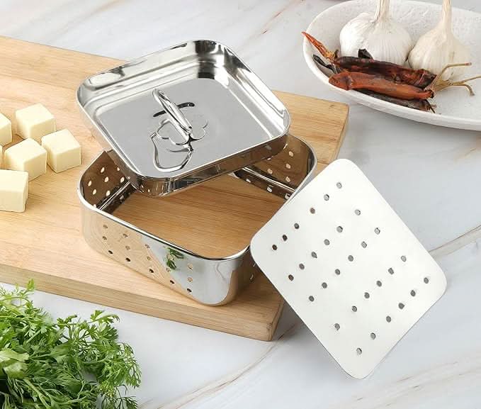 Square Shape Paneer Maker Paneer Mould Tofu Sprouts Mould Press Maker Plastic Paneer Making Mould Paneer Maker With Lid