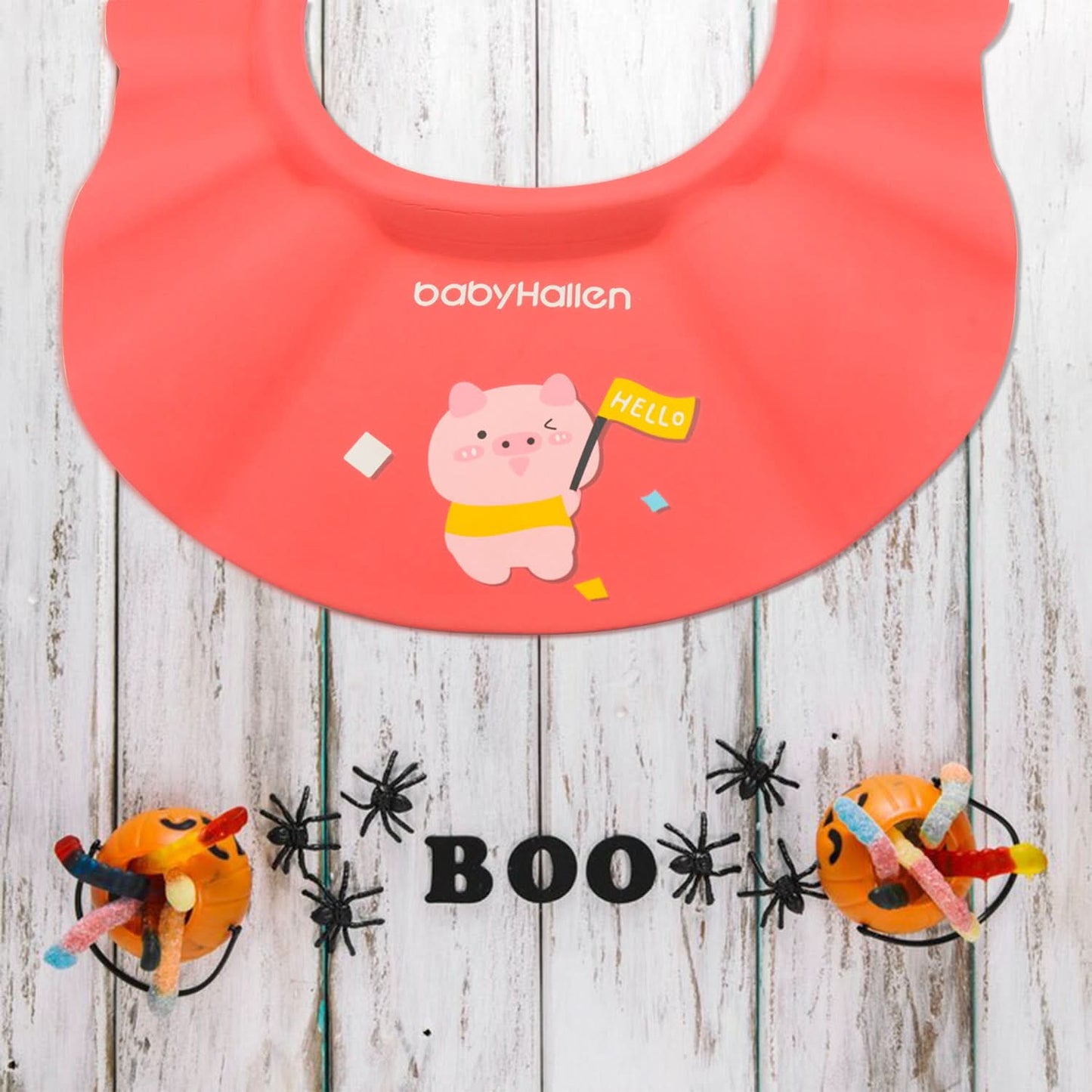 Baby Shower Caps Bath Cap For Toddler Flexible Material Comfortable Wash Hair (1 Pc)