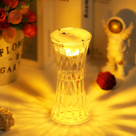 Crystal Lamp Universal Night Light Soft Lighting.