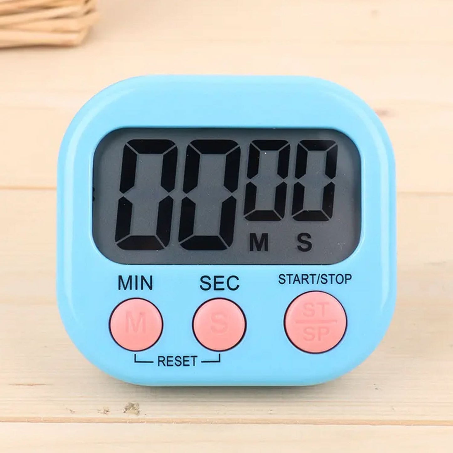 Multifunctional Digital Timer Clear Big Digits 0-99 Min