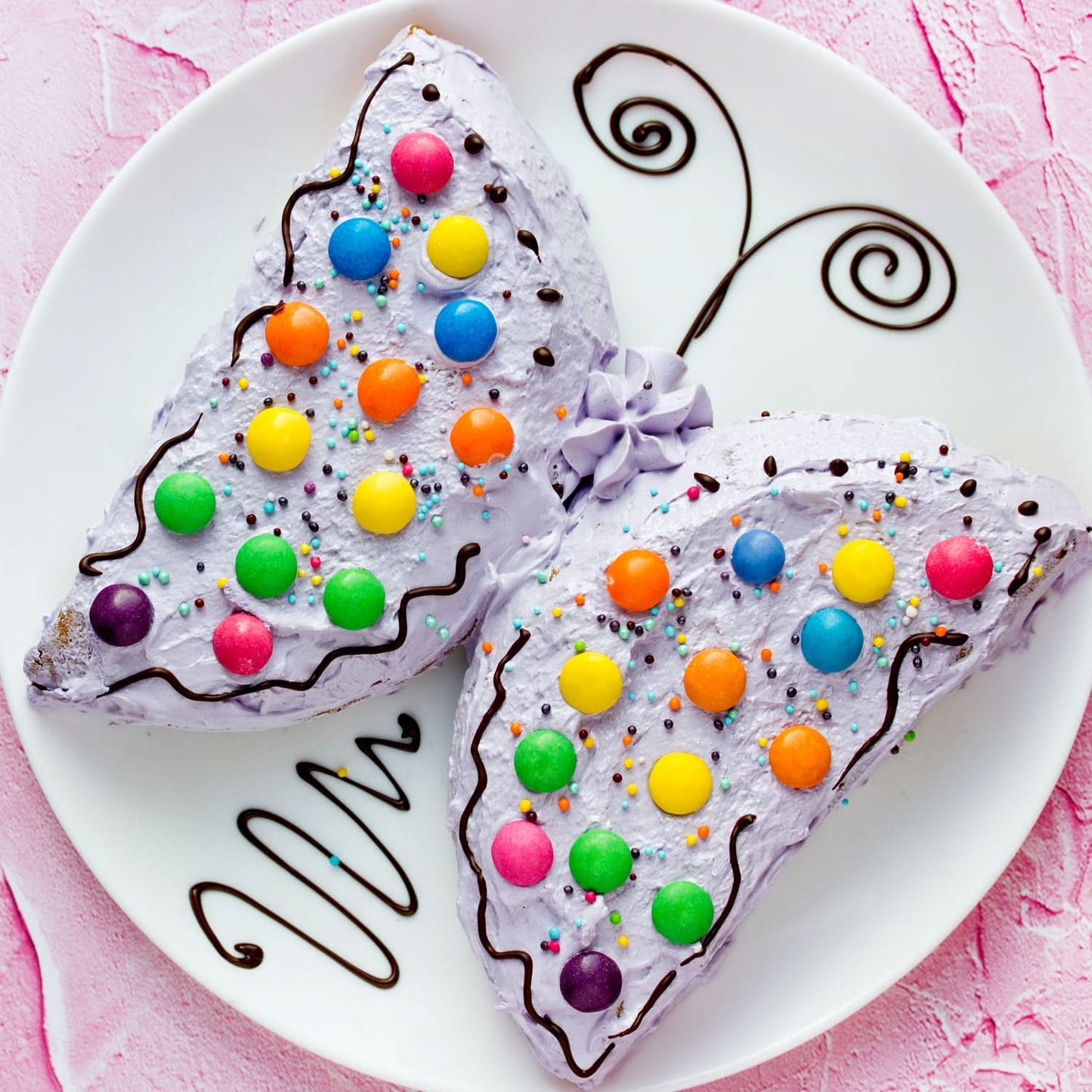 Butterfly Shape Cake Cup Liners I Silicone Baking Cups  Pack Of 4