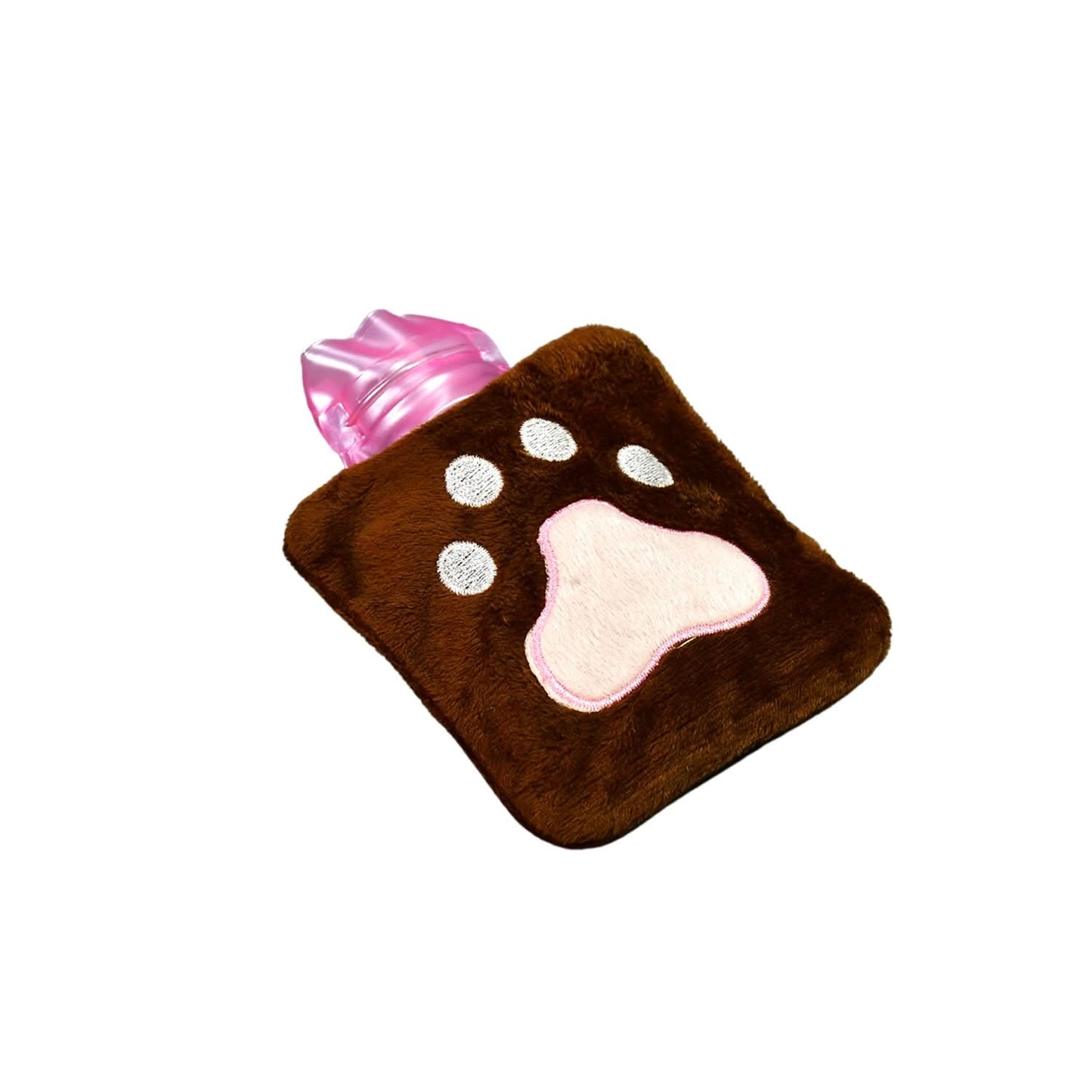 Paw Print Small Hot Water Bag With Cover