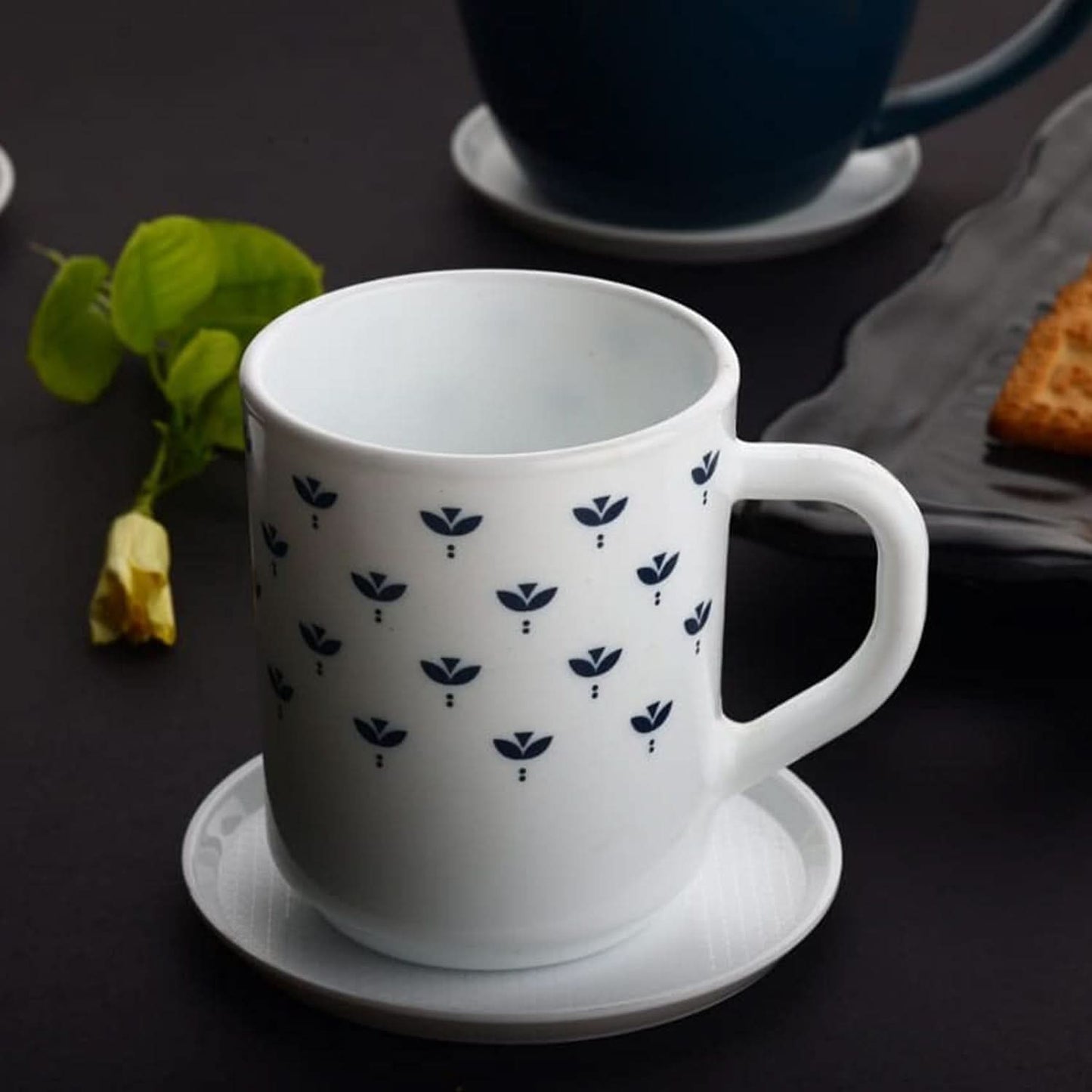 Coasters Set Of 6 Plastic Coasters Spill Protection Fit Common Size Drinking Glass Coffee Cup