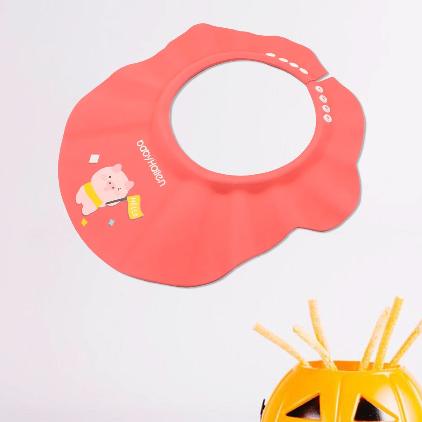 Baby Shower Caps Bath Cap For Toddler Flexible Material Comfortable Wash Hair (1 Pc)