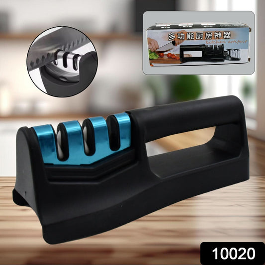 Knife Sharpener For Kitchen  Knife Sharpener for Handheld Knives  Pocket Knife Sharpener  Knife Sharpener For Chefs  Serrated Knife (9in1)