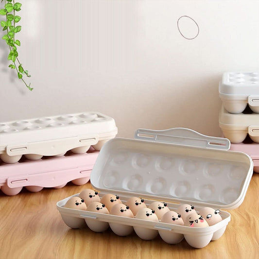 18 Grid Egg Holder With Buckle
