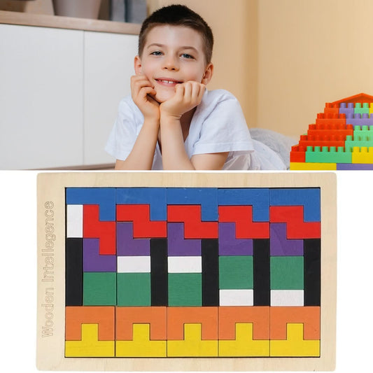 Wooden Blocks Puzzle for Children