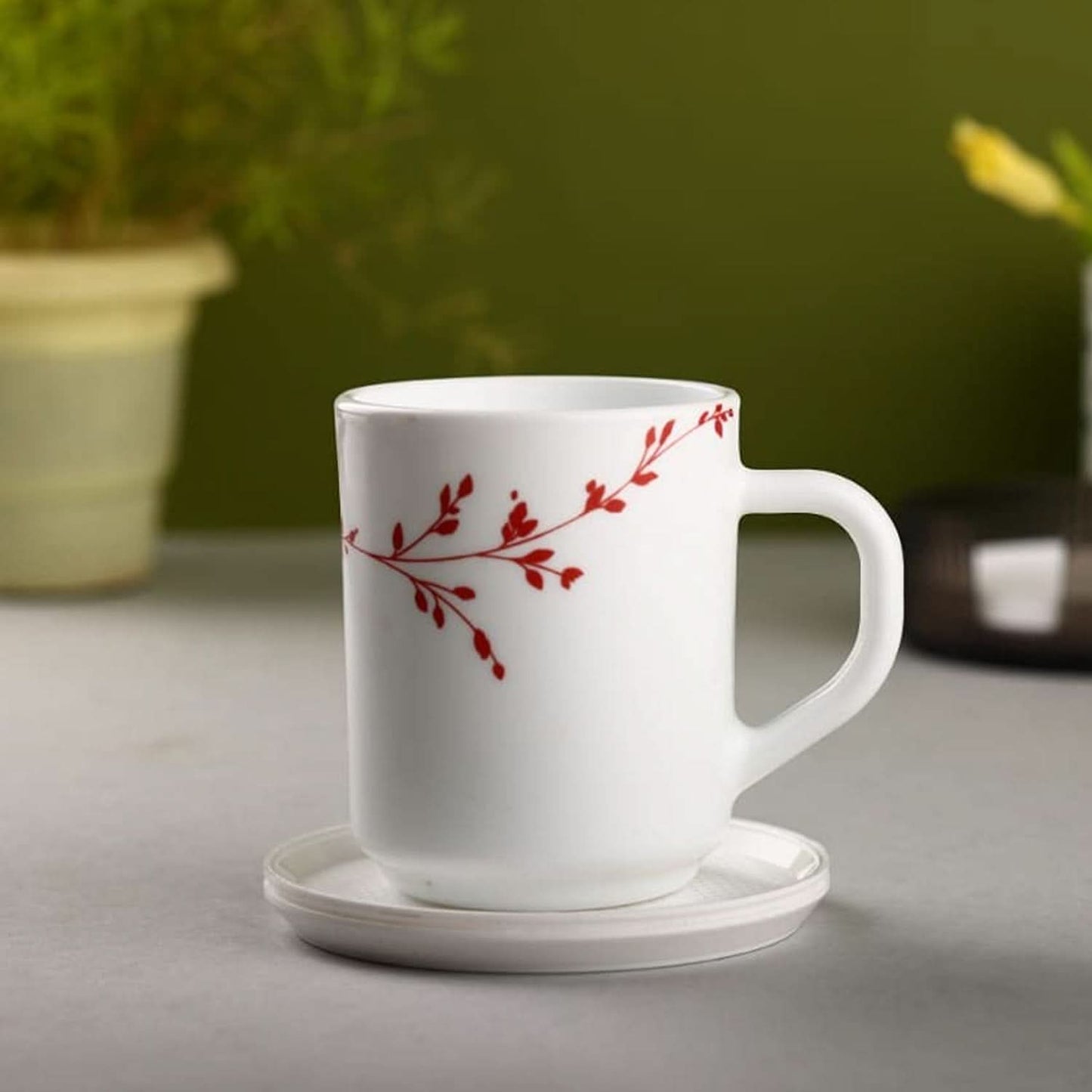 Coasters Set Of 6 Plastic Coasters Spill Protection Fit Common Size Drinking Glass Coffee Cup