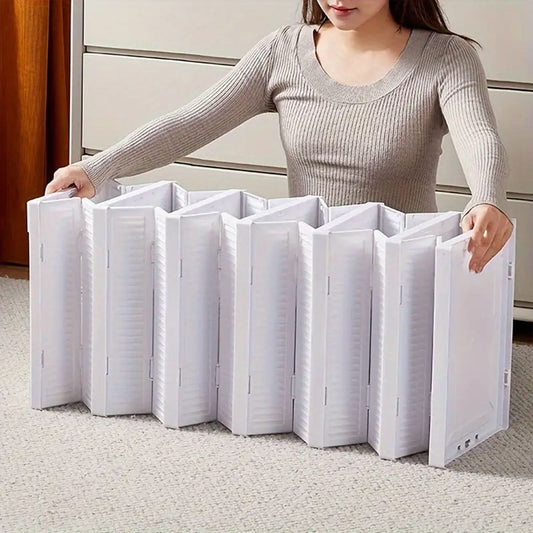 Stackable Multifunctional Storage For Clothes -Foldable Drawer (5 Layer 1 Pc)