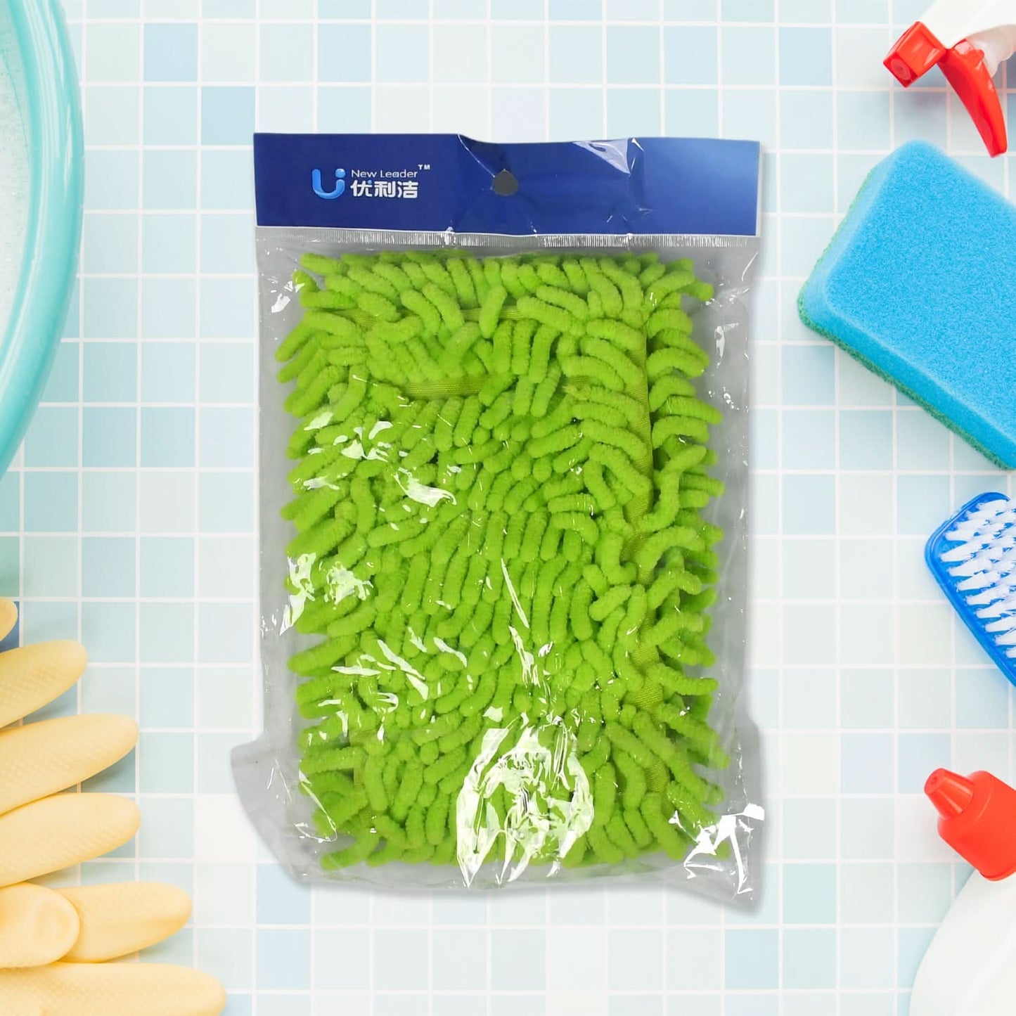 Microfiber Flexible Mop Cleaning Accessories, Microfiber Mop, Extendable Handle