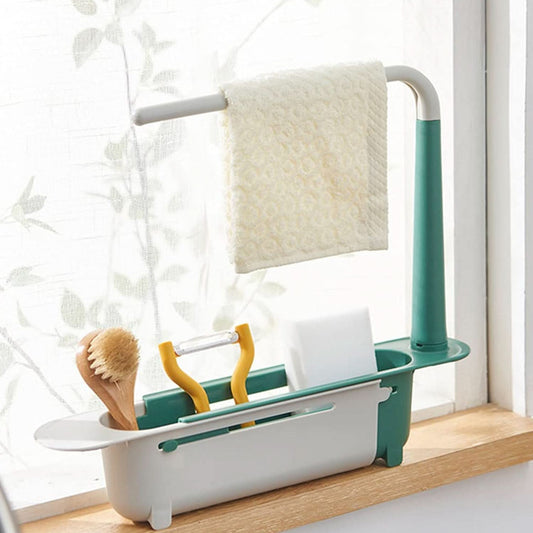 Expandable Kitchen Drying Basket Rack.