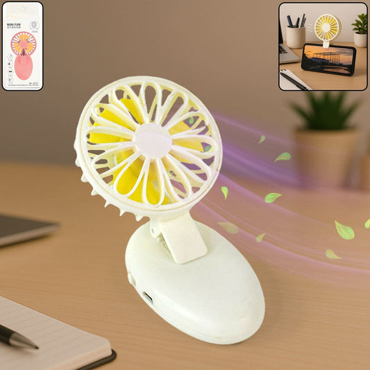 Mini Usb Handheld Fan Portable Rechargeable Mini Fan For Home Office Travel And Outdoor Use (1 Pc)