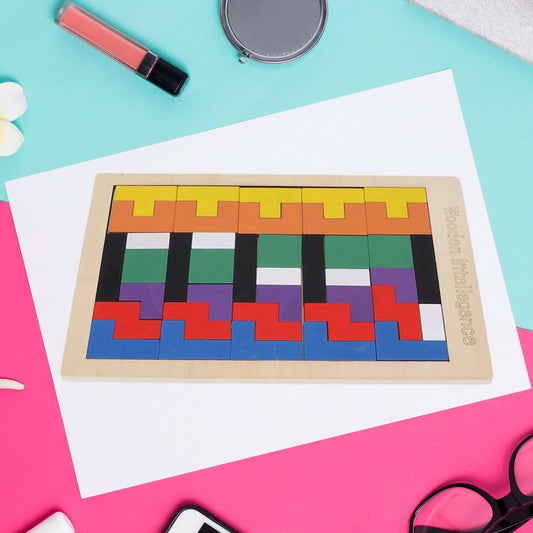 Wooden Blocks Puzzle for Children