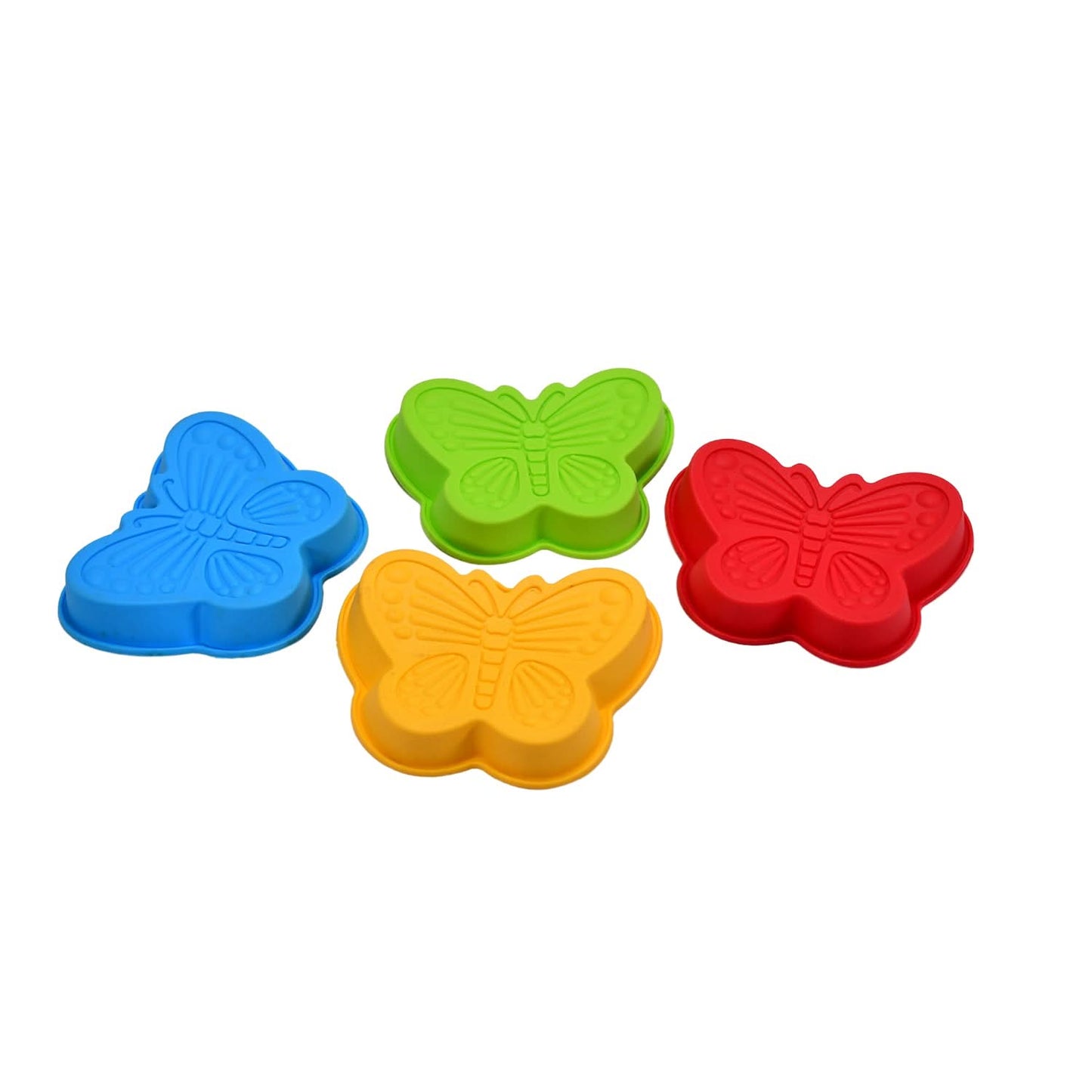Butterfly Shape Cake Cup Liners I Silicone Baking Cups  Pack Of 4