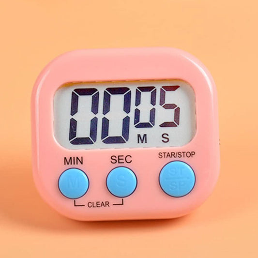 Multifunctional Digital Timer Clear Big Digits 0-99 Min
