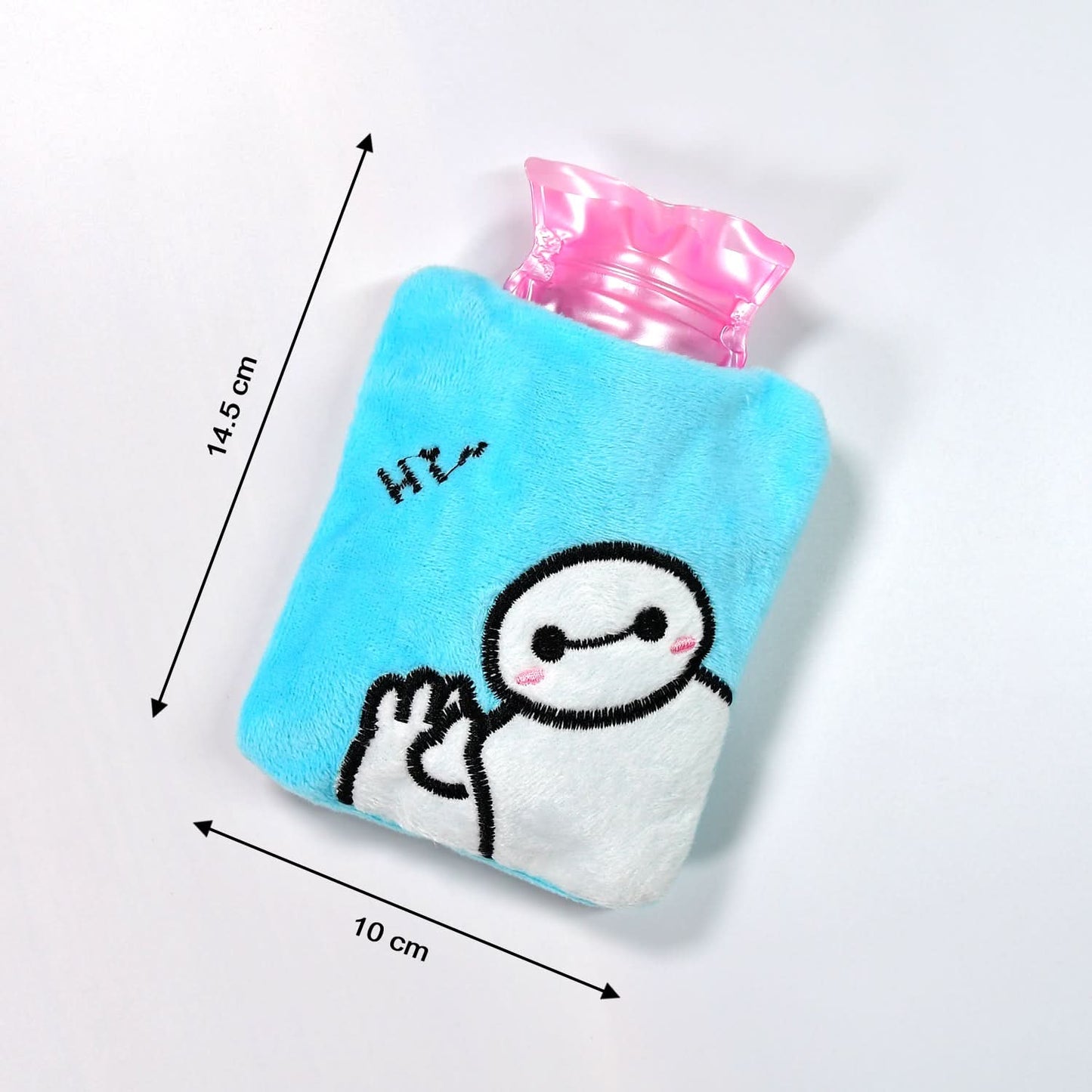 Blue Baymax Small Hot Water Bag With Cover
