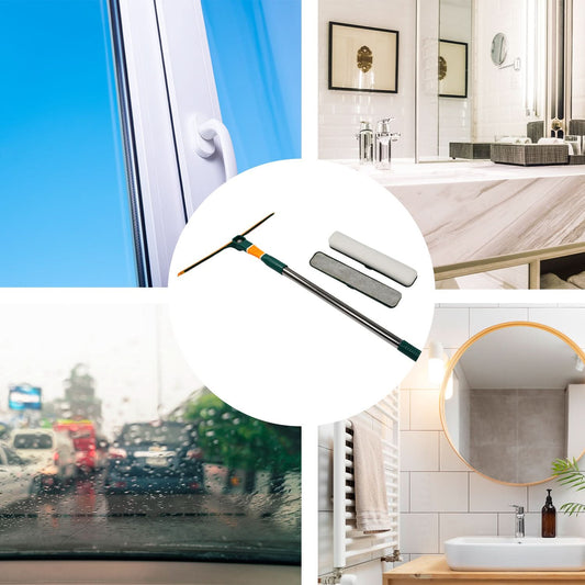 3 In 1 Glass Wiper For Floor, Glasses and Dust etc