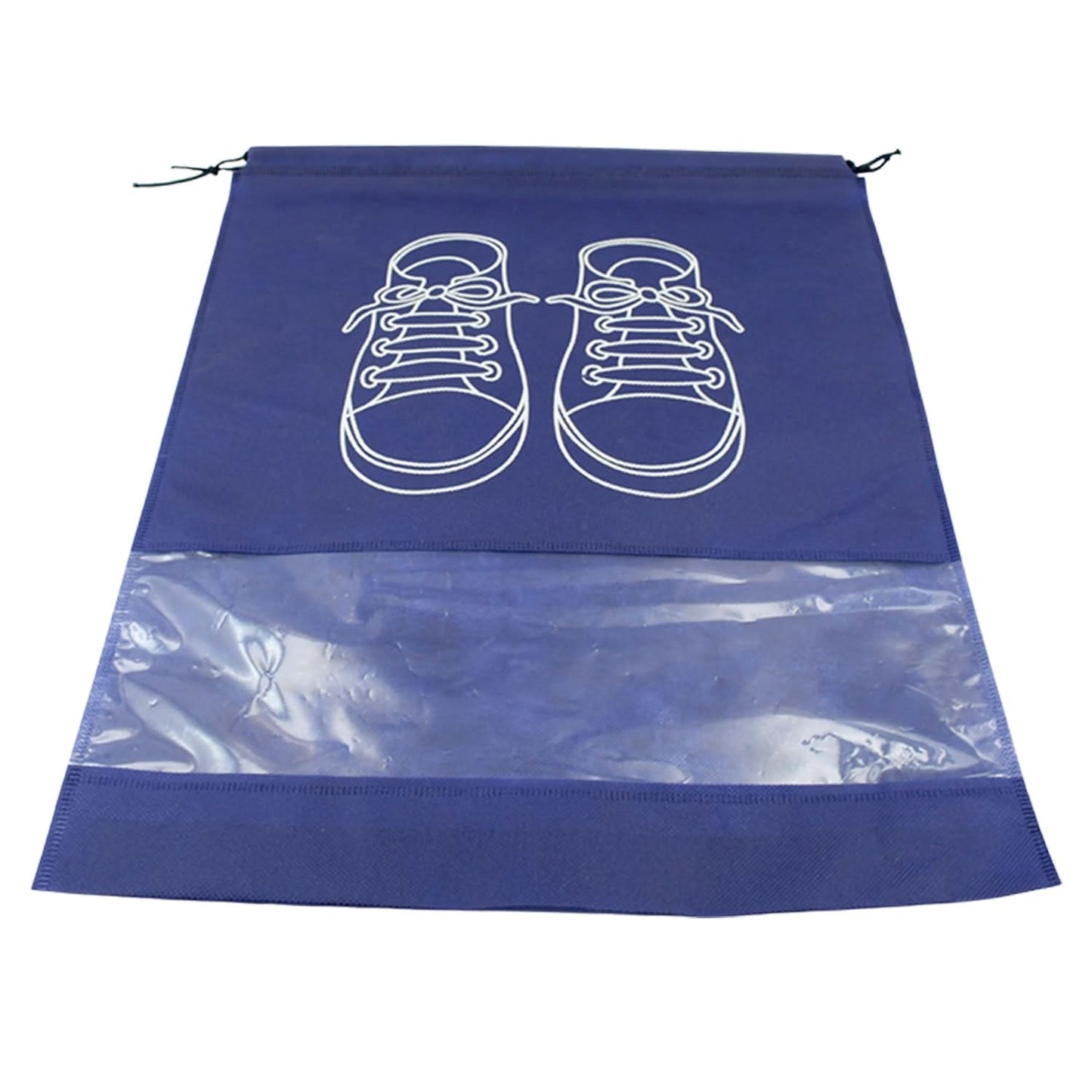 Beach Bag Shoes Storage Bag Closet Organizer Non-woven Travel Portable Bag Waterproof Pocket Clothing Classified Hanging Bag Shoe Bag Luggage Travel Portable Shoe Pouch Non Woven Transparent Window (1 Pc )