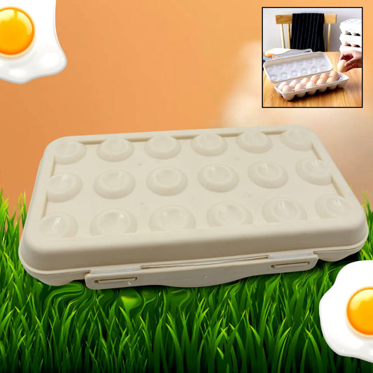 18 Grid Egg Holder With Buckle