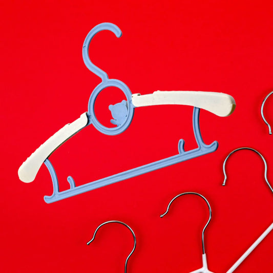 Large Dress Hanger Plastic Adjustable (5pc)