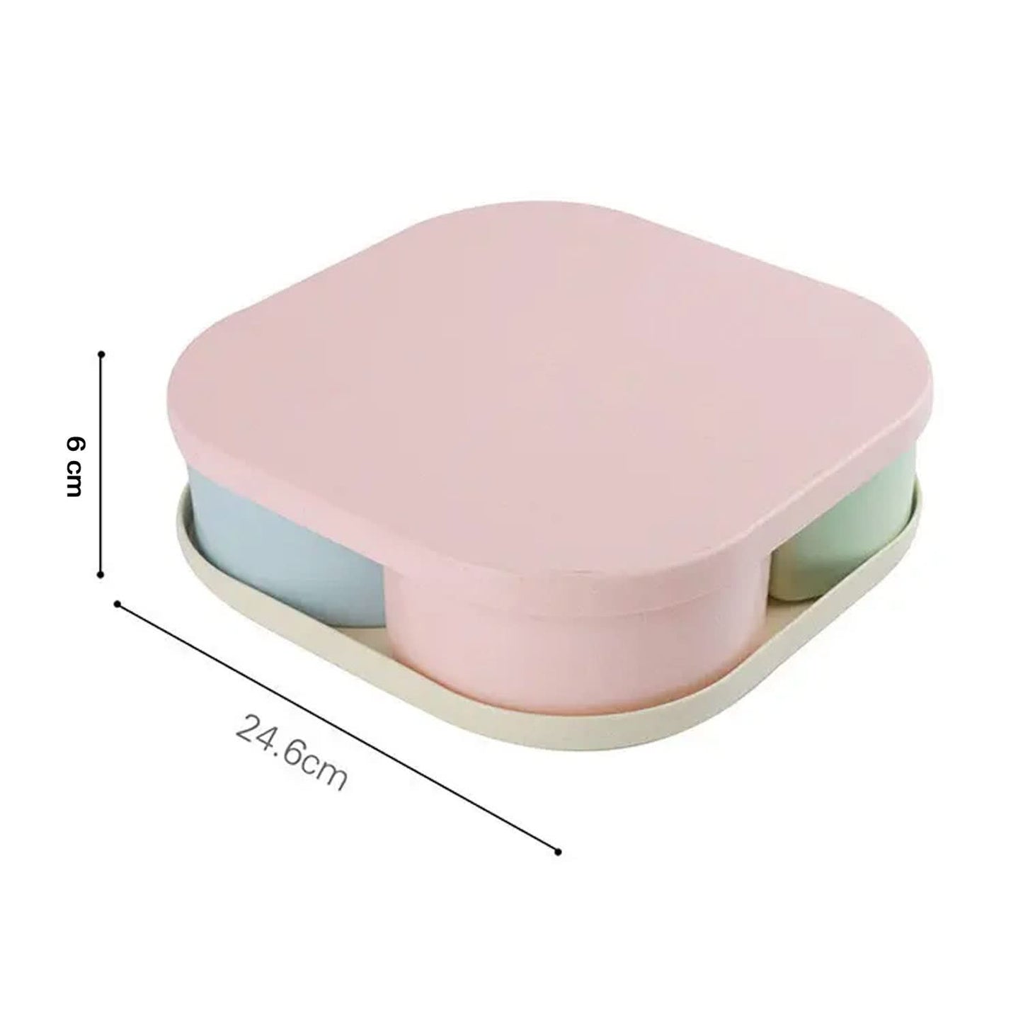 Candy Box Large Capacity Space-saving Compartment